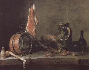 Jean Baptiste Simeon Chardin Still there is meat oil on canvas